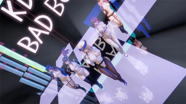 [MMD] RedVelvet - Bad Boy Nude Vers. Ahri Akali Kaisa Evelynn Seraphine KDA 3D Erotic Dance