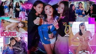 女优酒精路跑酒后失控激战工作人员-HD